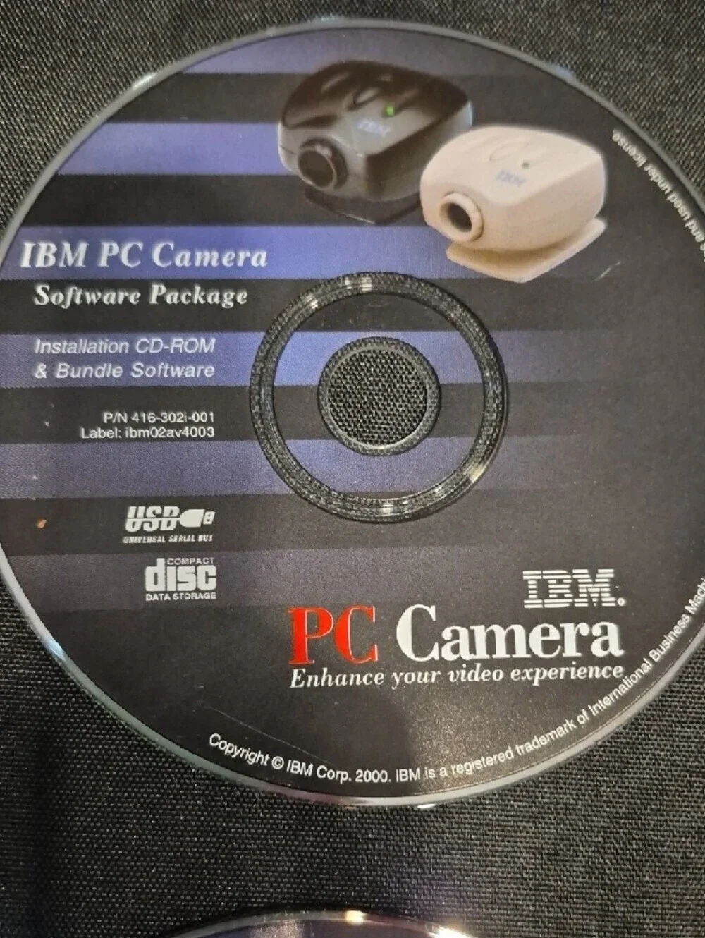 Vintage IBM  PC Camera USB Webcam
